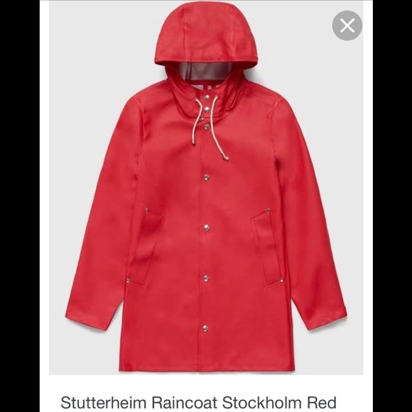 Stutterheim Jackets & Blazers - Stutterheim heavy duty opal Raincoat
